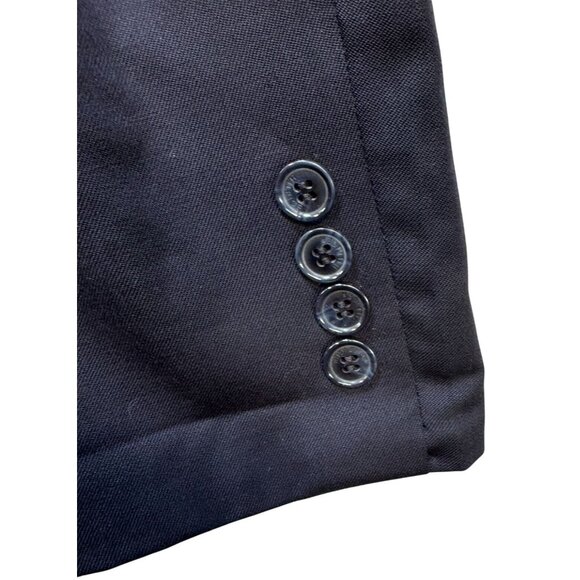 Tommy Hilfiger Mens Wool Suit Jacket 44L X 38W Navy Blue - Picture 2 of 8